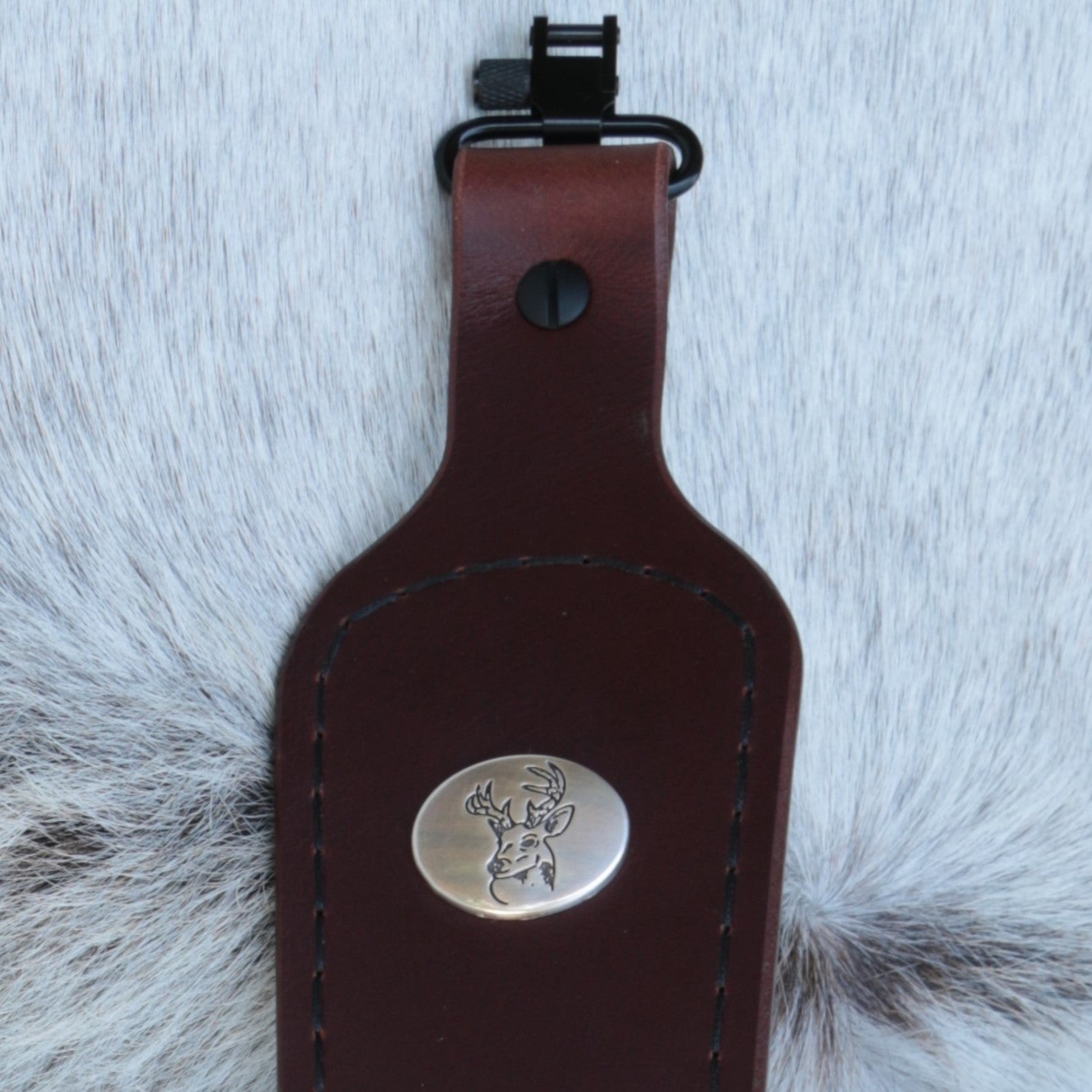 Cobra Gun Sling with Deer Medallion