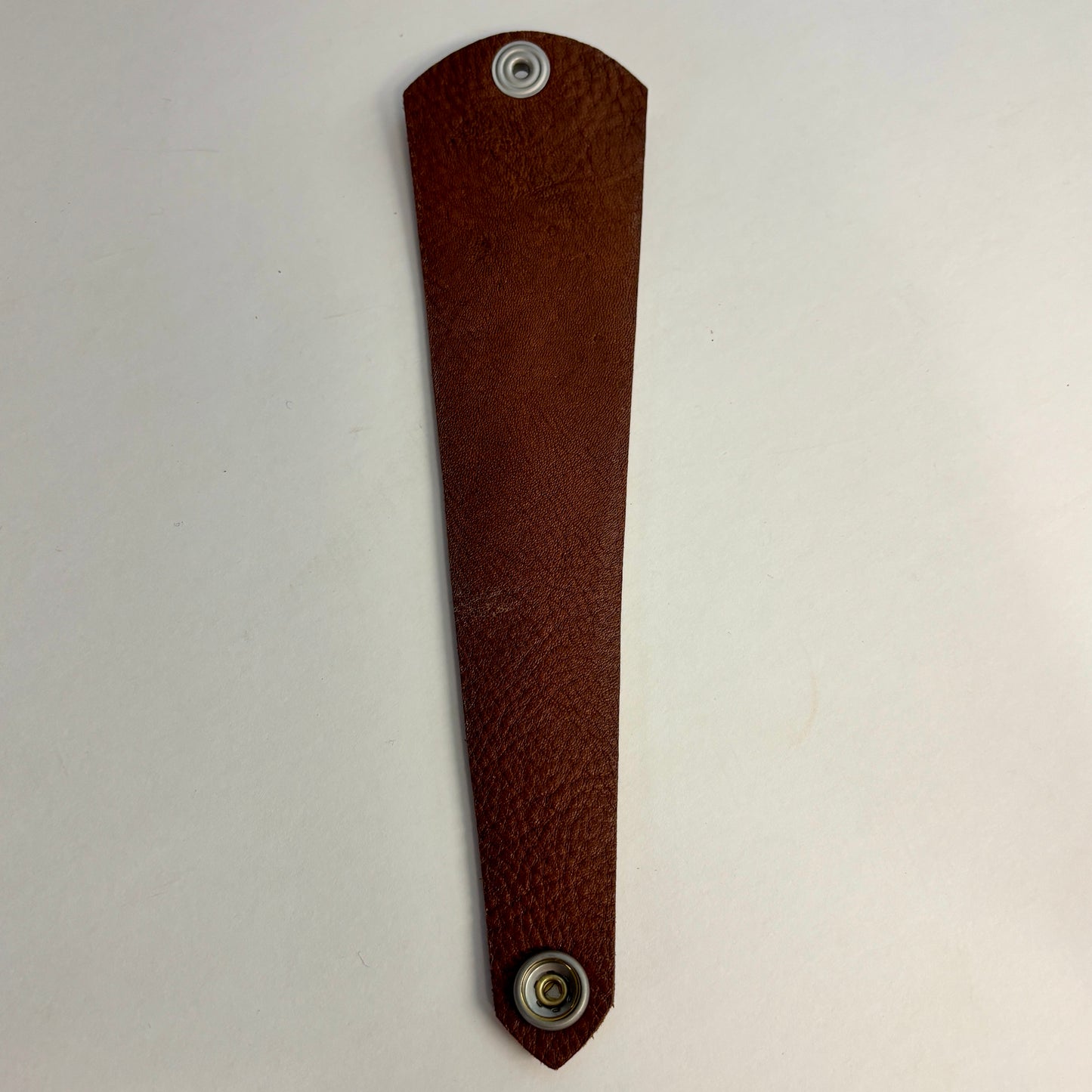 Rattlesnake Leather Cuff Bracelet