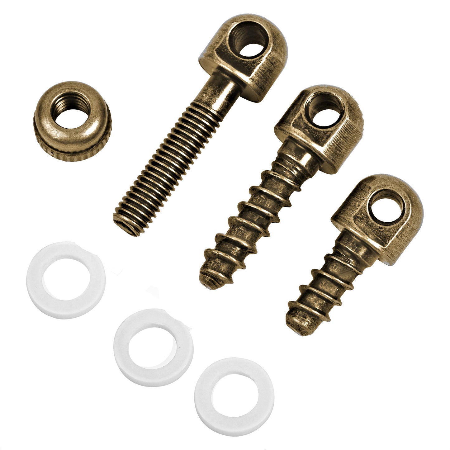 Antique Brass Finish Sling Stud Screws